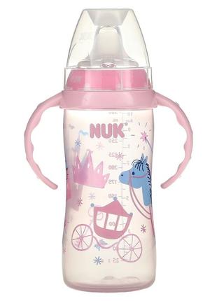 Nuk, большая чашка для детей от 9 месяцев, 1 чашка, 300 мл (10 унций) nuk-14121