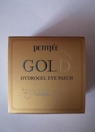 Petitfee gold hydrogel eye patch патчи с экстрактом золота 60 шт2 фото