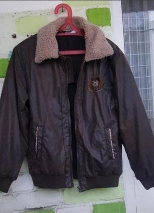 Курточка mickey mouse aviator від disney під замш унісекс