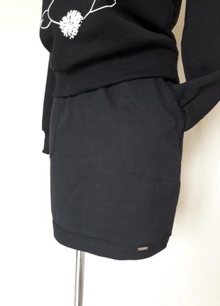 Спорт шик!модная крутая,молодежная,трендовая,качественная юбка-мини megi