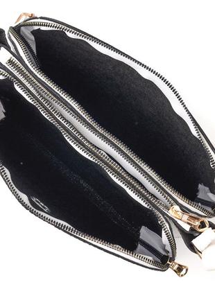 Красивая женская сумка из эко-кожи vintage 18700 белый4 фото