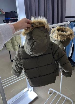 Зимова курточка для хлопчиків mango4 фото