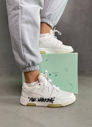 Жіночі кросівки off-white "for walking" женские кроссовки2 фото