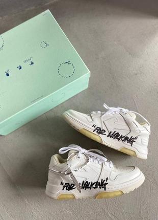 Жіночі кросівки off-white "for walking" женские кроссовки6 фото