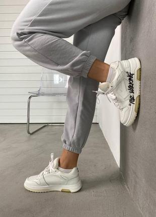Жіночі кросівки off-white "for walking" женские кроссовки