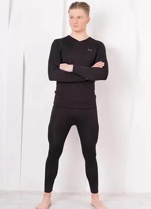 Lans высококачественное мужское термобелье футболка и кальсоны thermosoft