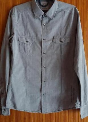 Оригінальна сорочка/сорочка esprit slim fit р s-m укр 46+багато брендових речей