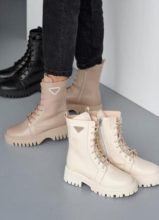 Жіночі черевики шкіряні весна/осінь, ботинки женские