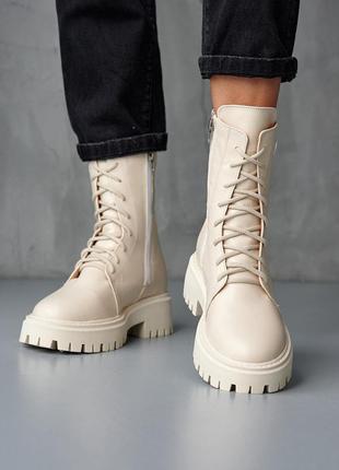 Жіночі черевики шкіряні весна/осінь, ботинки женские