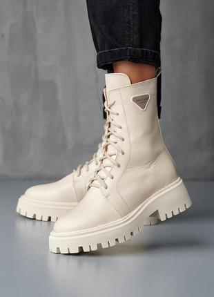 Жіночі черевики шкіряні весна/осінь, ботинки женские