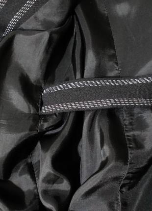 Сюртук длинный пиджак на запах дизайнерский шерсть 'byblos' 46р5 фото
