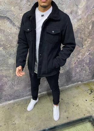 Джинсовка на меху оверсайз модель 🔝🔥