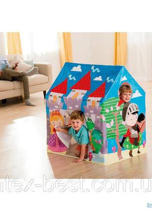 Дитячий ігровий будиночок "замок з віконцем" (75х95х107), intex3 фото