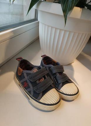 Фірмові кеди джинс+гума next
