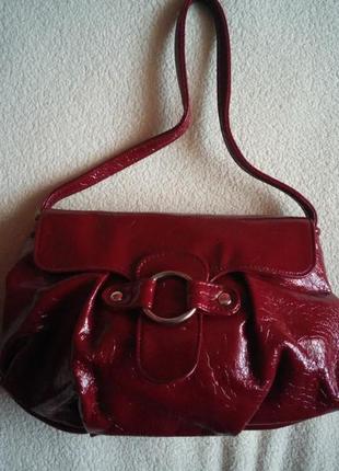 Сумочка бургунд