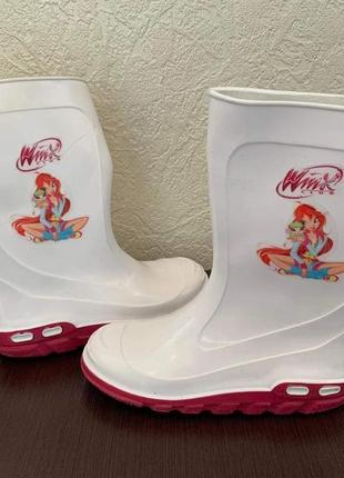 Резиновые сапожки "winx club" р.30-31/20см.