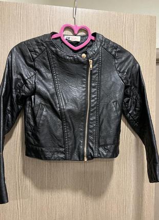 Куртка косуха h&m на девочку 2