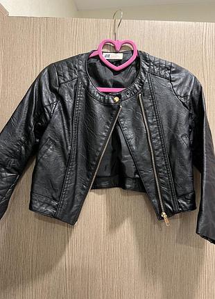 Куртка косуха h&m на девочку 5