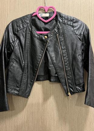 Куртка косуха h&m на девочку 6