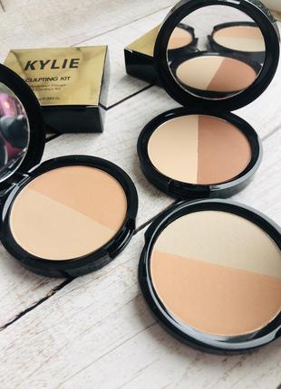 Коректор + хайлайтер kylie sculpting kit2 фото