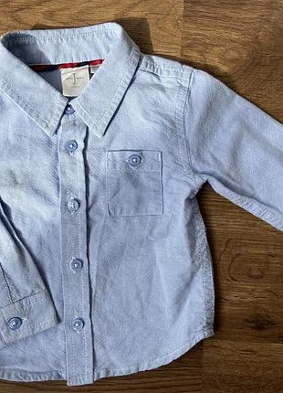 Сорочка для хлопчика 6-9міс