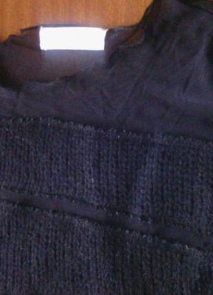 Стильний джемпер мохер-сітка р. s