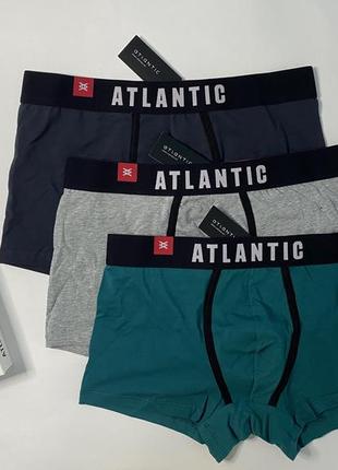 Чоловічі труси-боксери atlantic в наборах. оригінал!