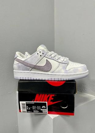 Nike sb dunk low purple pulse бузкові кросівки фіолетові пастельні демі весна літо осінь пастельные кроссовки найк сиреневые фиолетовые2 фото