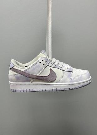 Nike sb dunk low purple pulse бузкові кросівки фіолетові пастельні демі весна літо осінь пастельные кроссовки найк сиреневые фиолетовые8 фото