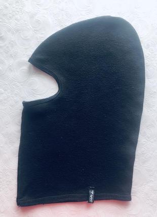 Балаклава подшлемник тонкий чёрный взрослый3 фото