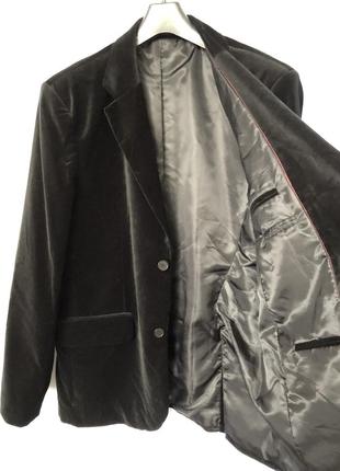 Ripley черный бархатный пиджак концертный5 фото