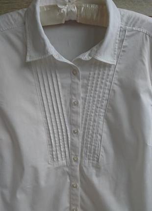 Белая рубашка john lewis 16 размер2 фото