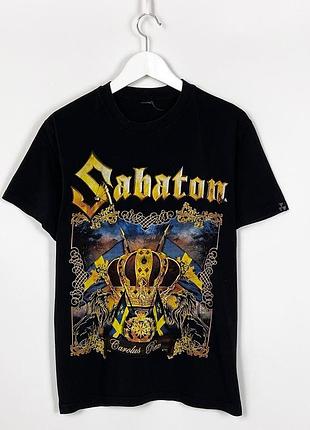 Sabaton carolus rex офф мерч футболка 2012 року рок rock