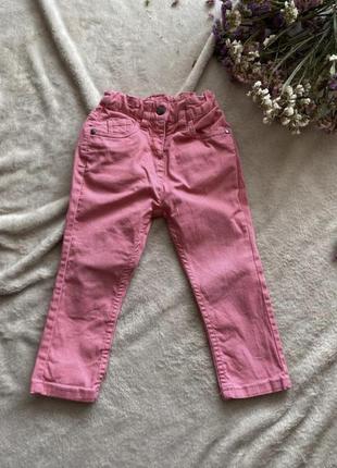 Рожеві джинси для дівчинки 🌸