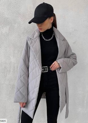 Женская стеганая куртка размеры 42-522 фото