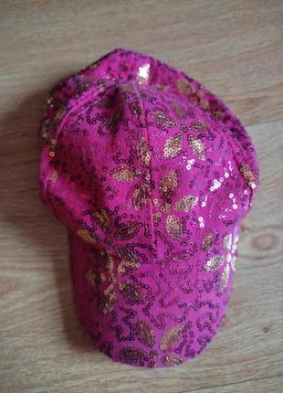 Кепка для дівчинки яскрава кепка