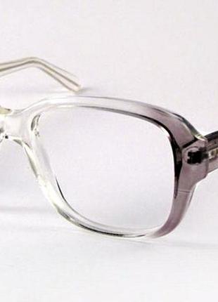 Оправа для очков мужская f-28 серая, украина фат, fat пластик