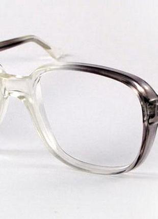 Оправа для очков мужская f-30 серая, украина фат, fat пластик