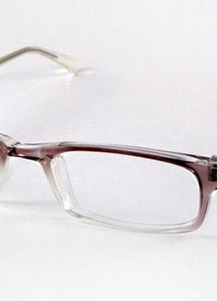 Оправа для очков мужская f-31 серая, украина фат, fat пластик лектор