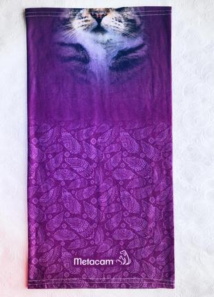 Бафф с мордой животного кот собака принт