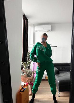 Костюм спортивный nike green tracksuit3 фото