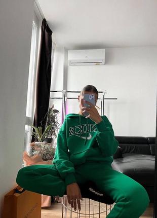 Костюм спортивный nike green tracksuit7 фото