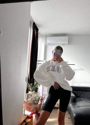 Свитшот gap white sweatshirt