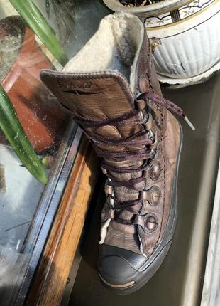 Кеди, чоботи, ботинкі зимні converse jack purcell4 фото