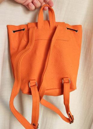 Рюкзак ораньжевый 🍊3 фото