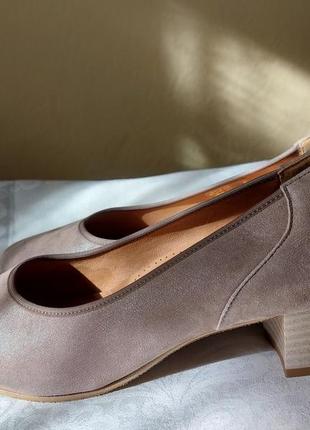 Нові жіночі шкіряні туфлі ombelle розмір 37 франція2 фото