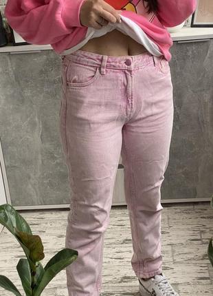 Классные джинсы мом bershka размер 36 s4 фото