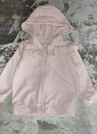 Кофта з капюшоном на флісі