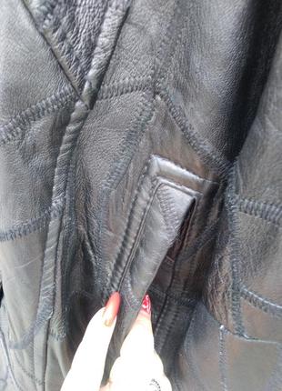 Куртка женская кожаная новая, размер 40/42.6 фото