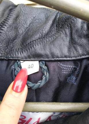 Куртка женская кожаная новая, размер 40/42.7 фото